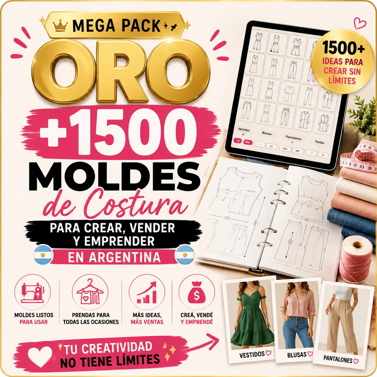 1500 MOLDES